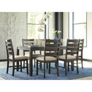 Signature Design by Ashley Rokane 7 pc Dinette 166180 IMAGE 5