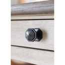 Signature Design by Ashley Bolanburg Counter Height Dining Table with Pedestal Base ASY0523 IMAGE 4