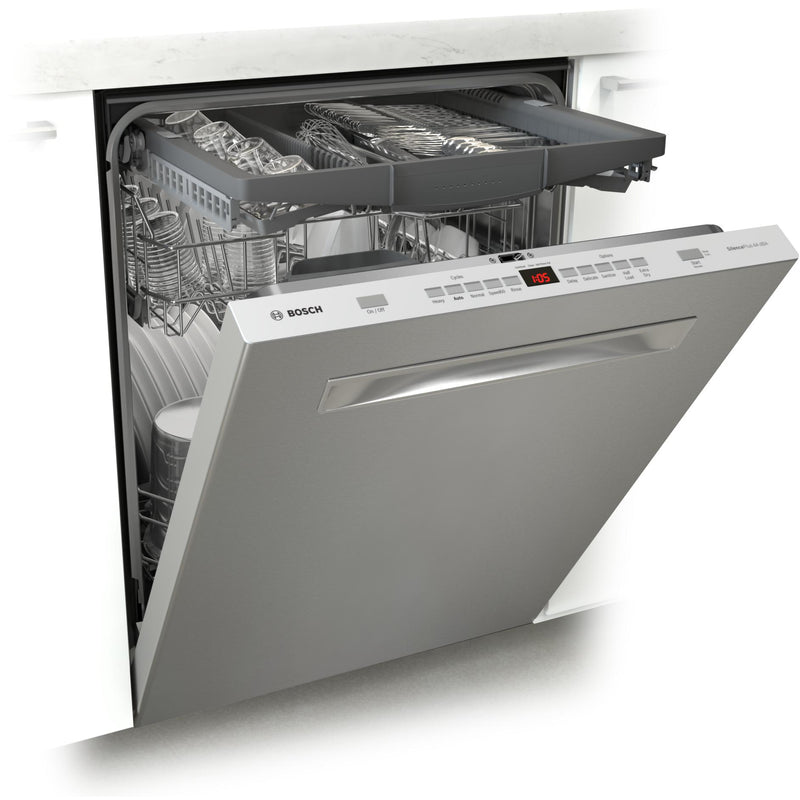 Bosch 24-inch Built-In Dishwasher with  EasyGlide™ System SHPM65W55N IMAGE 4