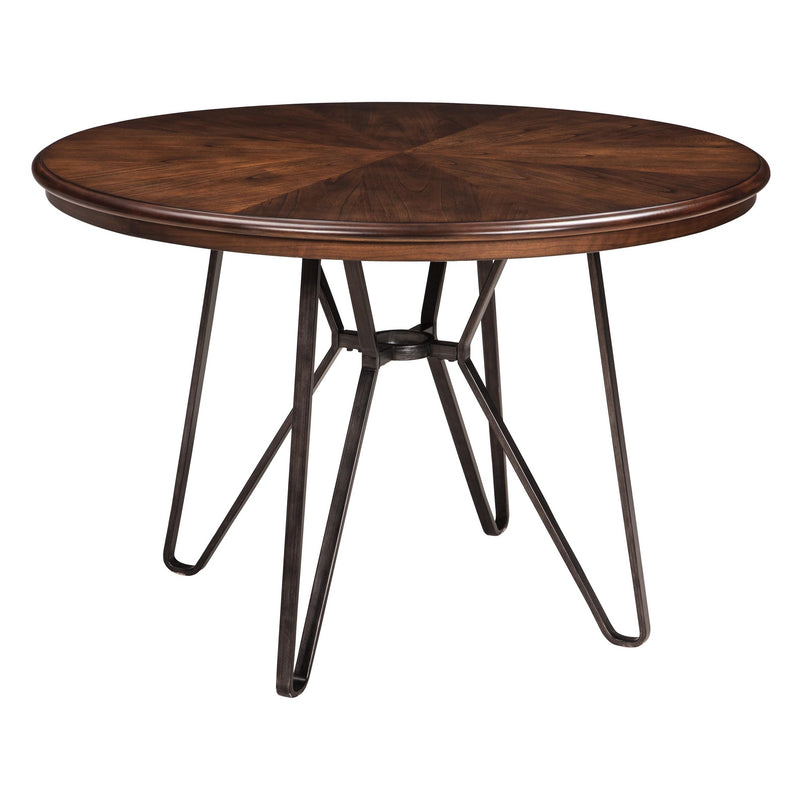 Signature Design by Ashley Round Centiar Dining Table with Pedestal Base 176950 IMAGE 1