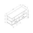 Monarch TV Stand M0844 IMAGE 5