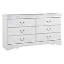 Signature Design by Ashley Anarasia 6-Drawer Dresser ASY0245 IMAGE 1
