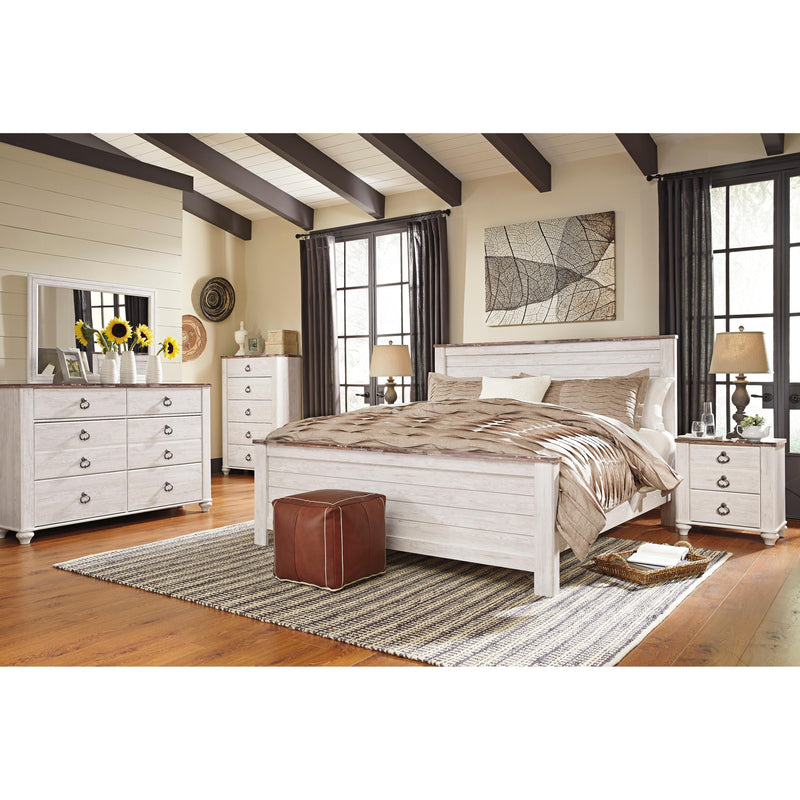 Signature Design by Ashley Willowton California King Panel Bed ASY3434 IMAGE 2
