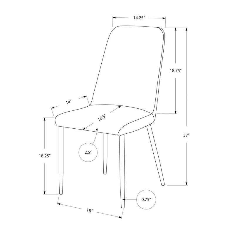 Monarch Dining Chair M0201 IMAGE 5