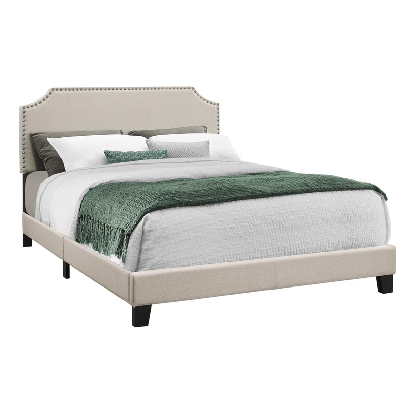Monarch Queen Upholstered Panel Bed M0914 IMAGE 1