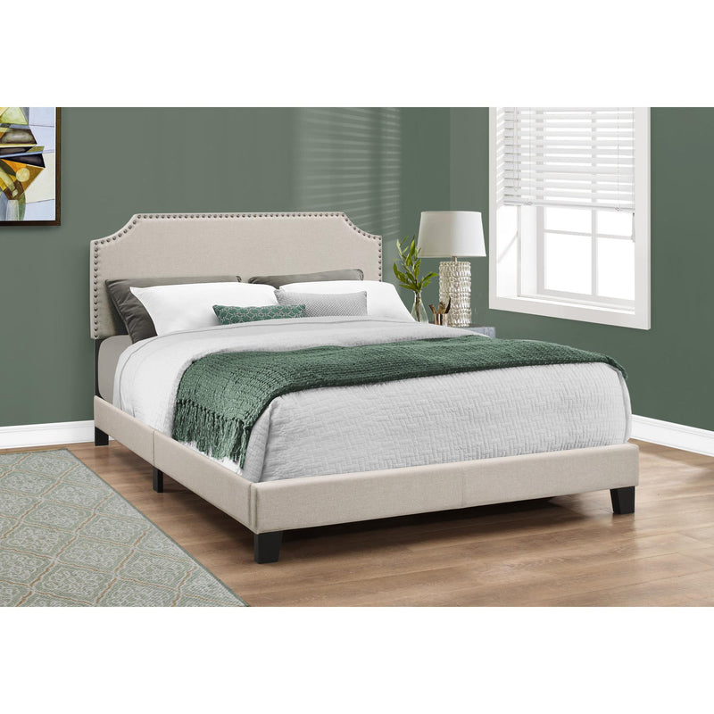 Monarch Queen Upholstered Panel Bed M0914 IMAGE 2