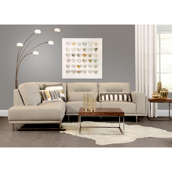 Domon Collection Beige bonded leather sectional 164992 IMAGE 1