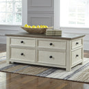 Signature Design by Ashley Bolanburg Lift Top Cocktail Table ASY0528 IMAGE 3