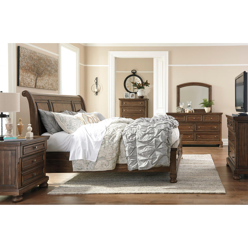 Signature Design by Ashley Flynnter Queen Sleigh Bed with Storage ASY1738 IMAGE 8
