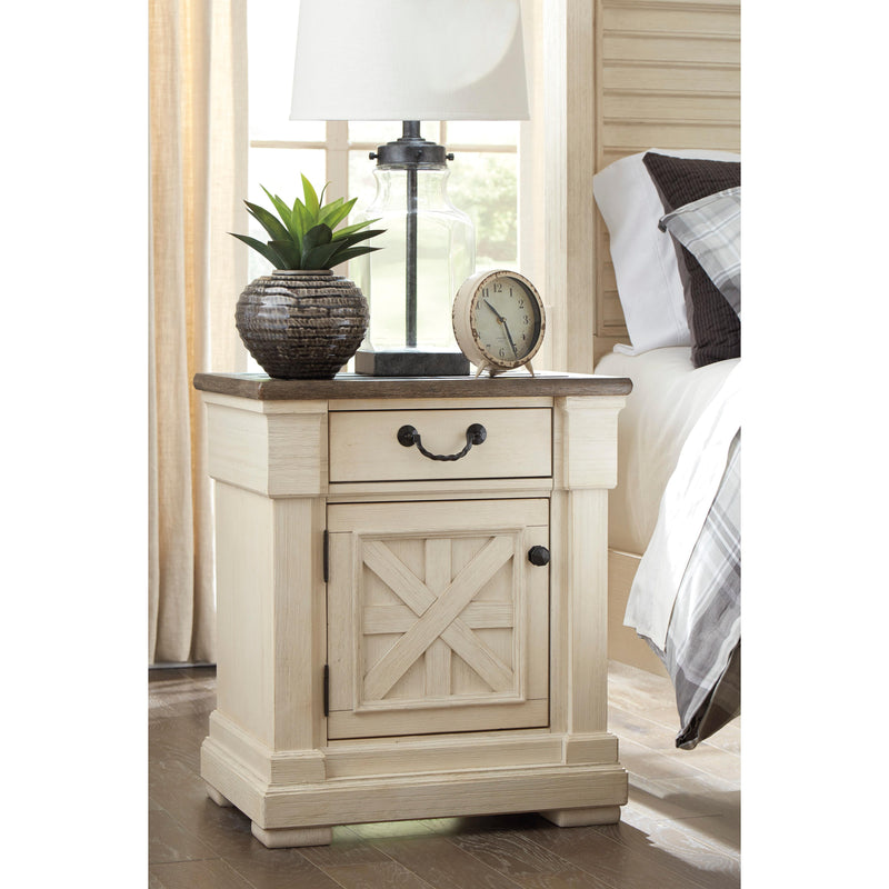 Signature Design by Ashley Bolanburg 1-Drawer Nightstand ASY0514 IMAGE 2