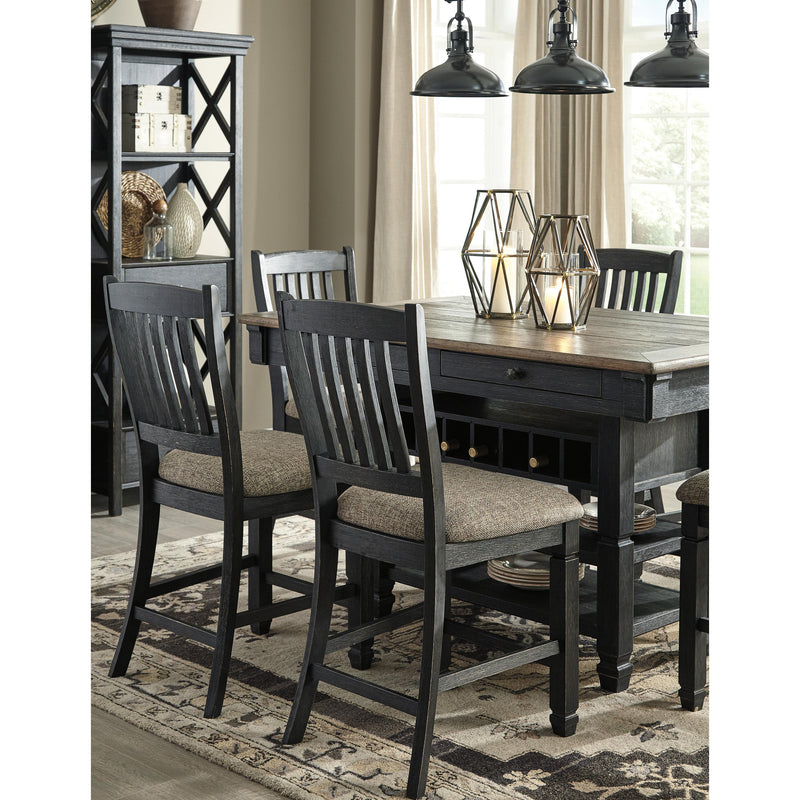 Signature Design by Ashley Tyler Creek Counter Height Dining Table with Pedestal Base ASY3671 IMAGE 3
