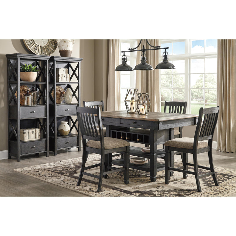 Signature Design by Ashley Tyler Creek Counter Height Dining Table with Pedestal Base ASY3671 IMAGE 7