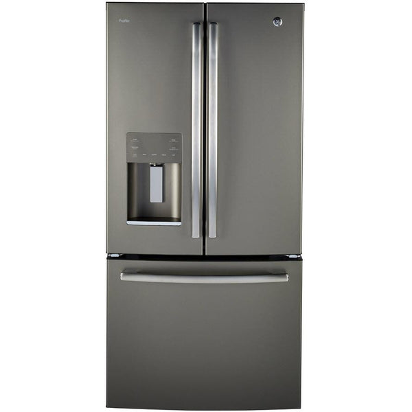 GE Profile 33-inch, 23.8 cu. Ft. French 3-door refrigerator PFE24HMLKES IMAGE 1