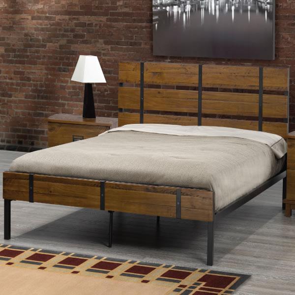 Titus Furniture T-2337G Queen Platform Bed 170770 IMAGE 1