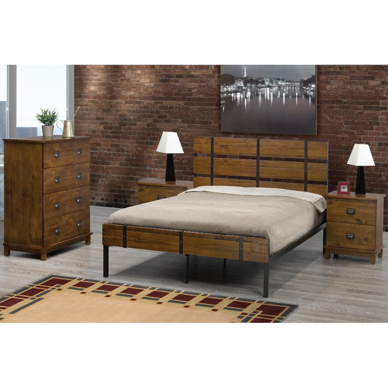 Titus Furniture T-2337G Queen Platform Bed 170770 IMAGE 2