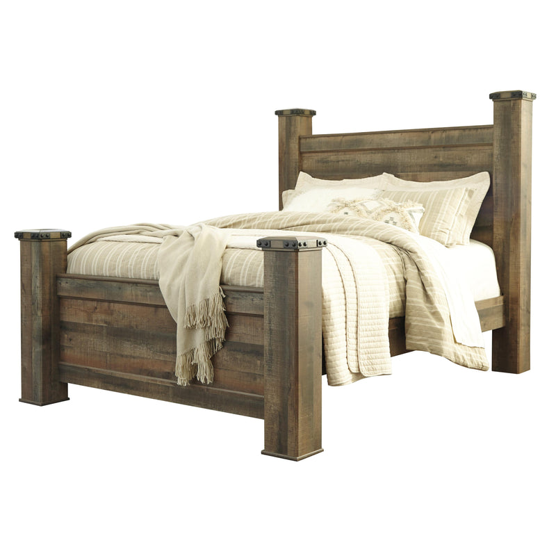 Signature Design by Ashley Trinell Queen Poster Bed ASY3417 IMAGE 1