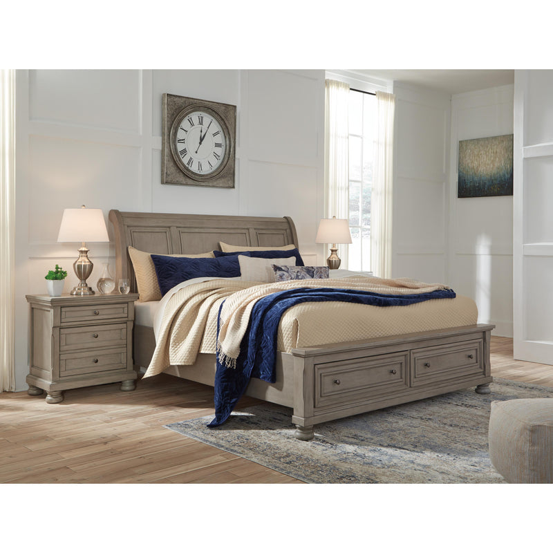 Signature Design by Ashley Lettner King Sleigh Bed with Storage ASY2314 IMAGE 3