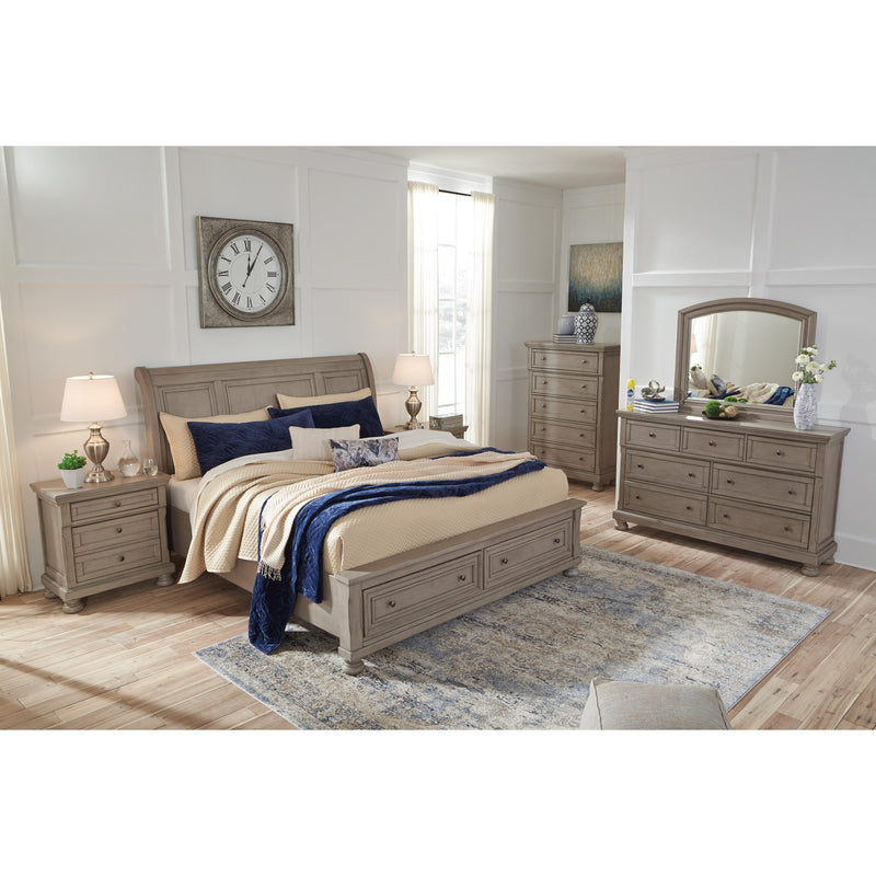 Signature Design by Ashley Lettner King Sleigh Bed with Storage ASY2314 IMAGE 5