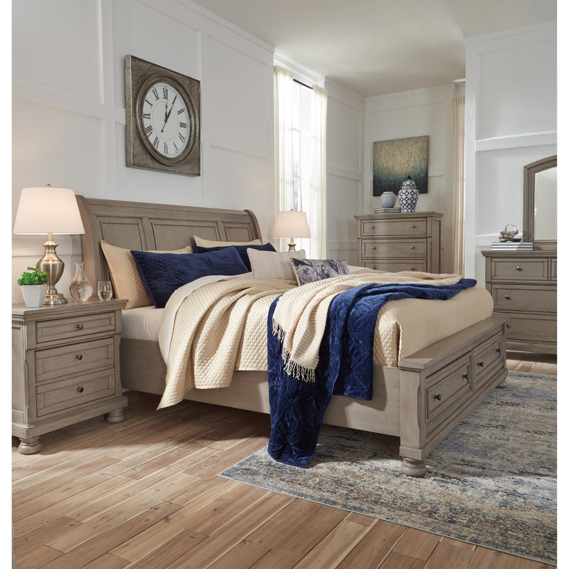 Signature Design by Ashley Lettner King Sleigh Bed with Storage ASY2314 IMAGE 7