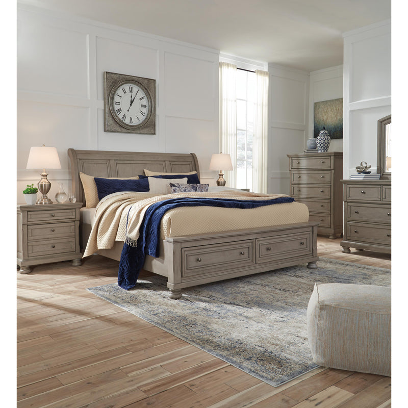 Signature Design by Ashley Lettner California King Sleigh Bed with Storage ASY2315 IMAGE 4