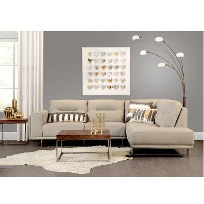 Domon Collection Beige bonded leather sectional 164990 IMAGE 1