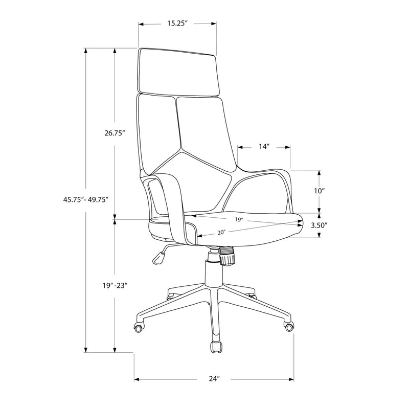 Monarch Office Chairs Office Chairs M0147 IMAGE 11