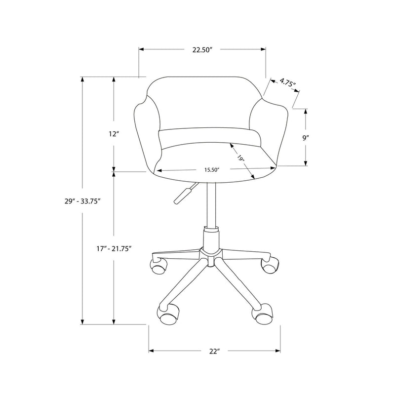 Monarch Office Chairs Office Chairs M0154 IMAGE 11