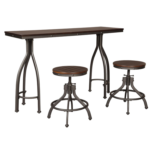 Signature Design by Ashley Odium 3 pc Dinette ASY2918 IMAGE 1