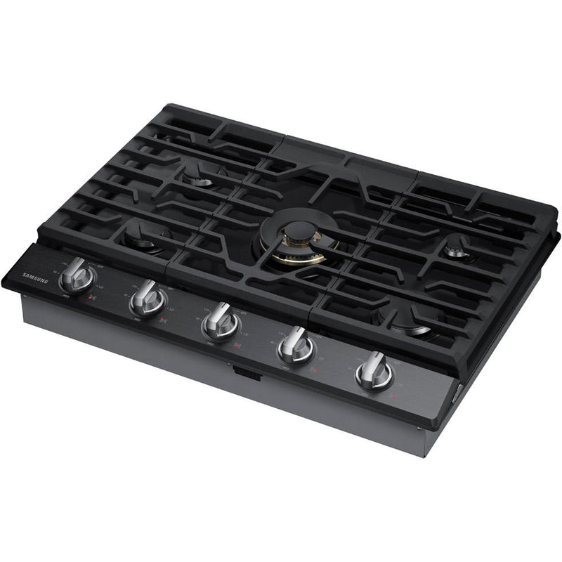 Samsung 30-inch Built-In Gas Cooktop with Wi-Fi Connectivity NA30N7755TG/AA IMAGE 2