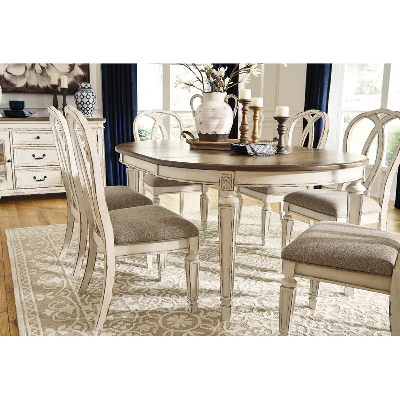 Signature Design by Ashley Oval Realyn Dining Table ASY3196 IMAGE 6
