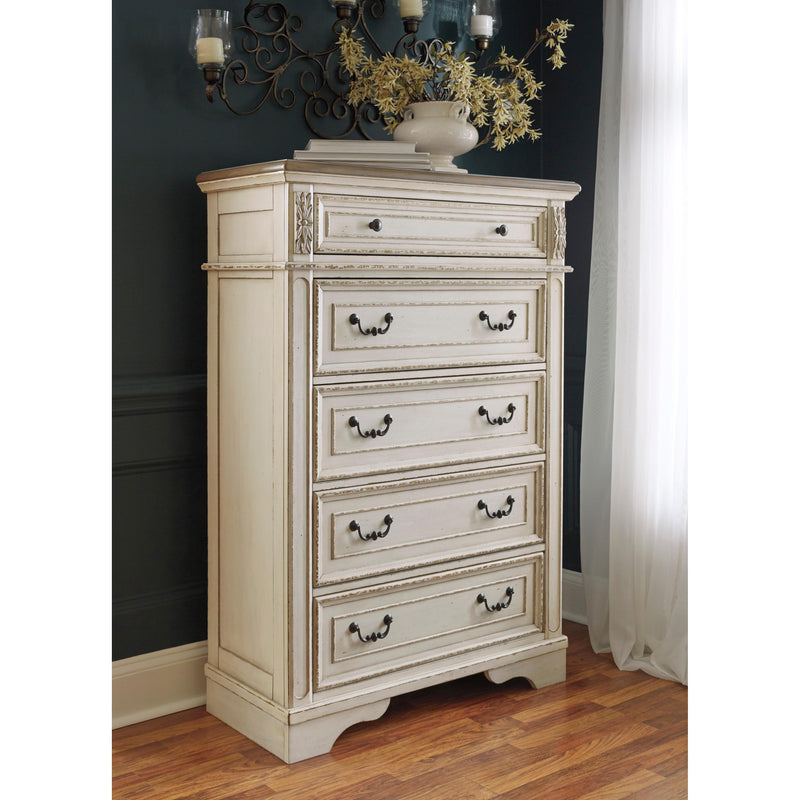 Signature Design by Ashley Realyn 5-Drawer Chest ASY3184 IMAGE 4