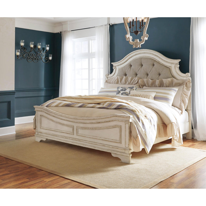 Signature Design by Ashley Realyn King Upholstered Panel Bed ASY3224 IMAGE 2