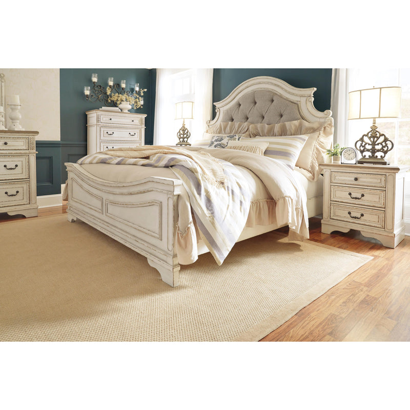 Signature Design by Ashley Realyn King Upholstered Panel Bed ASY3224 IMAGE 7