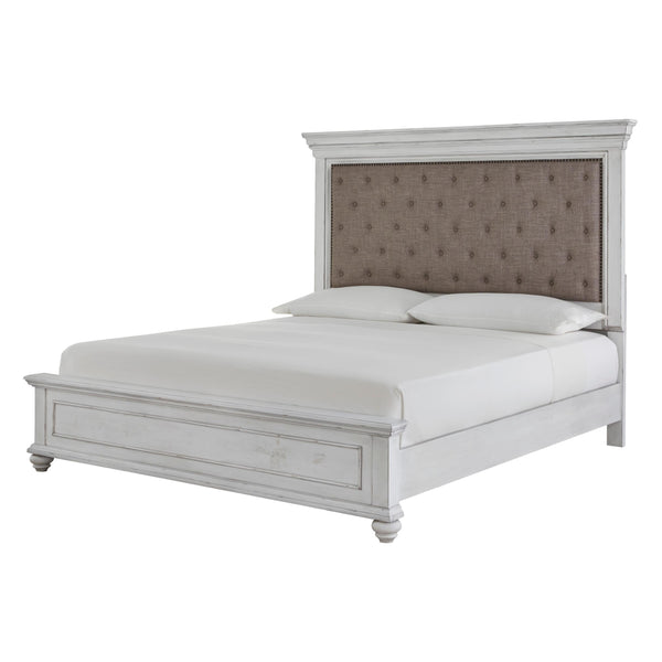 Benchcraft Kanwyn Queen Upholstered Panel Bed ASY3281 IMAGE 1