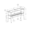 Monarch Hall Table M0969 IMAGE 5