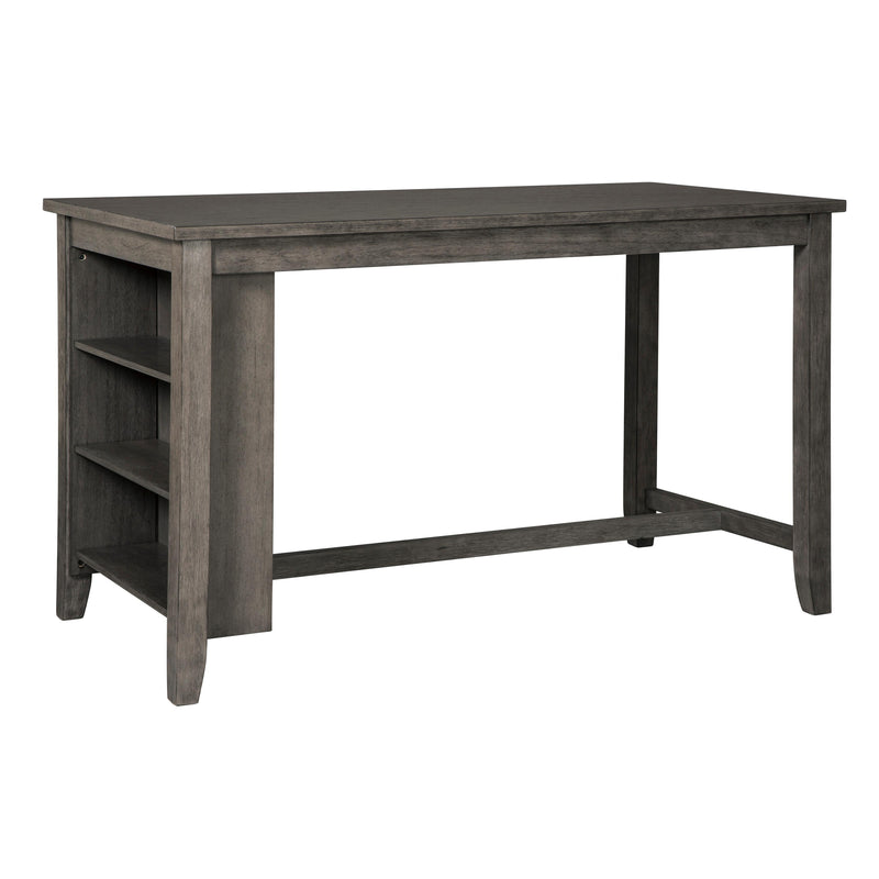 Signature Design by Ashley Caitbrook Counter Height Dining Table with Trestle Base ASY0798 IMAGE 1