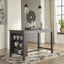 Signature Design by Ashley Caitbrook Counter Height Dining Table with Trestle Base ASY0798 IMAGE 2