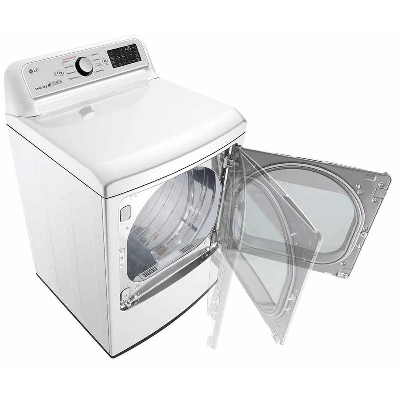 LG 7.3 cu.ft. Electric Dryer with TurboSteam® Technology DLEX7250W IMAGE 5