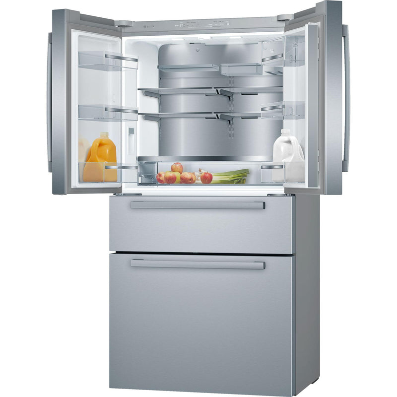 Bosch 36-inch, 21 cu.ft. Counter-Depth French 4-Door Refrigerator with VitaFreshPro™ Drawer B36CL80SNS IMAGE 14