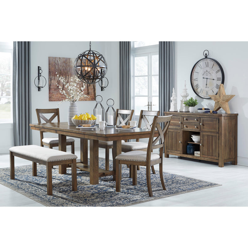 Signature Design by Ashley Moriville Dining Table with Trestle Base ASY5968 IMAGE 10