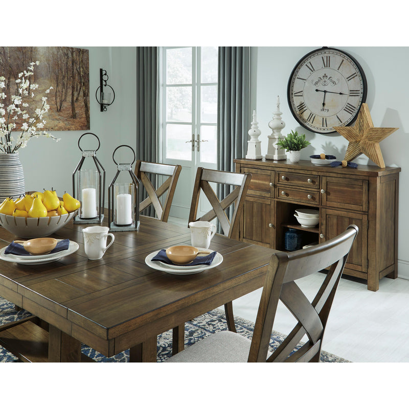 Signature Design by Ashley Moriville Dining Table with Trestle Base ASY5968 IMAGE 8