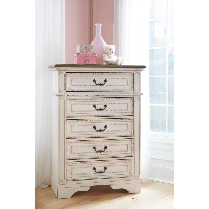 Signature Design by Ashley Realyn 5-Drawer Kids Chest ASY5452 IMAGE 4