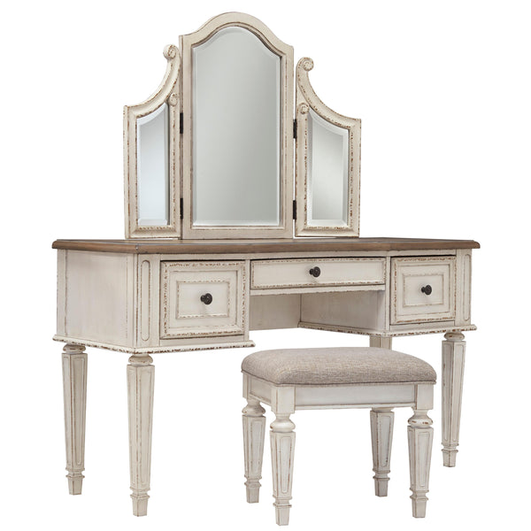 Signature Design by Ashley Realyn 3-Drawer Vanity Set ASY3355 IMAGE 1