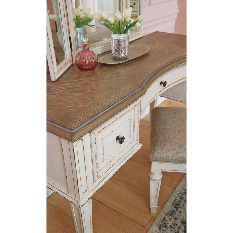 Signature Design by Ashley Realyn 3-Drawer Vanity Set ASY3355 IMAGE 5