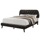 Monarch Queen Upholstered Platform Bed M1009 IMAGE 1