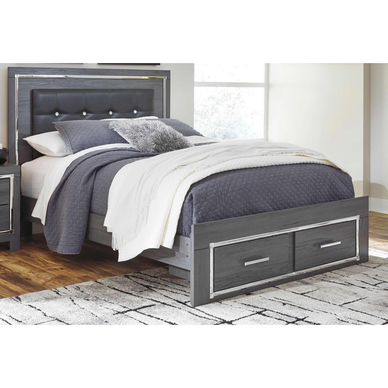 Signature Design by Ashley Lodanna Queen Upholstered Panel Bed with Storage ASY6984 IMAGE 1
