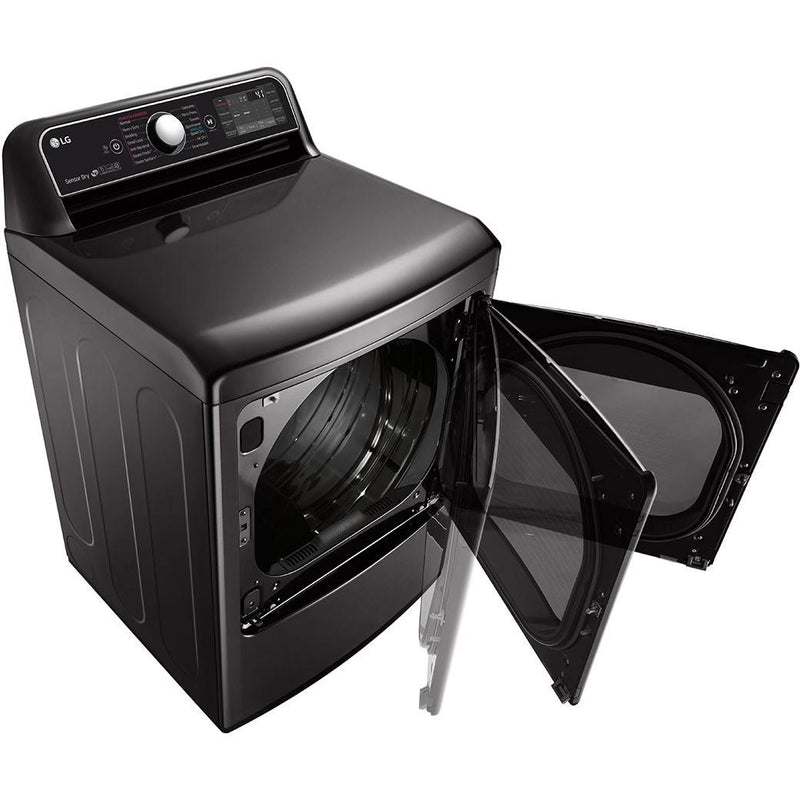 LG 7.3 cu. ft. Electric Dryer with TurboSteam™ DLEX7900BE IMAGE 8
