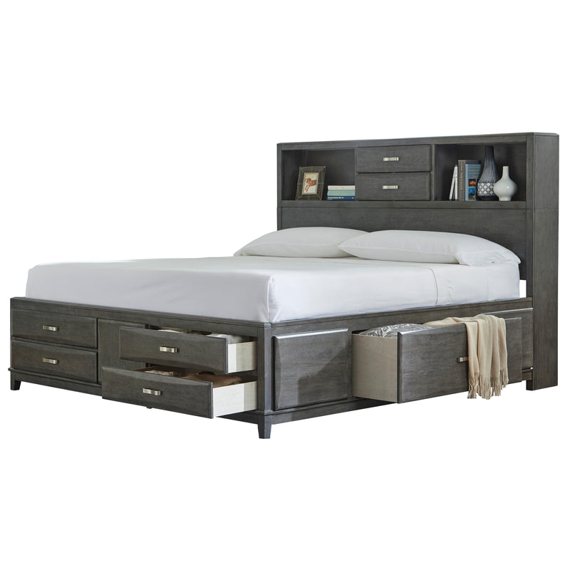 Signature Design by Ashley Caitbrook Queen Bookcase Bed with Storage ASY7038 IMAGE 2