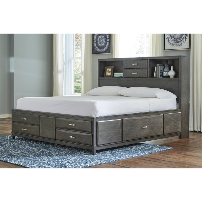 Signature Design by Ashley Caitbrook Queen Bookcase Bed with Storage ASY7038 IMAGE 3