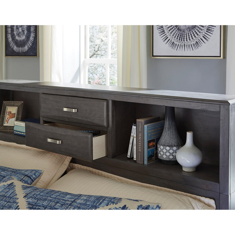 Signature Design by Ashley Caitbrook Queen Bookcase Bed with Storage ASY7038 IMAGE 5